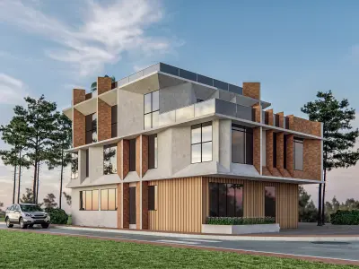 Office Building 3D model