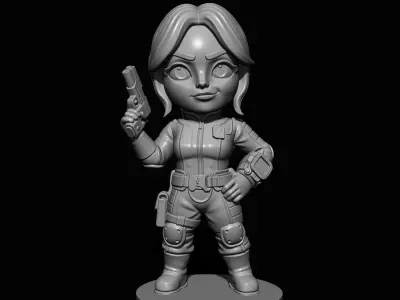 Lucy MacLean  Fallout 3D print model