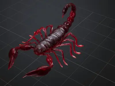 Scorpion 3D print model