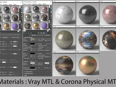 Interior Classic Hall Cathedral St Maria Maddalena - Rome-Italy 3D model