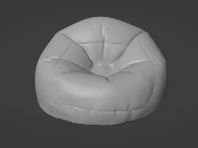 Bean bag Free 3D model purchase