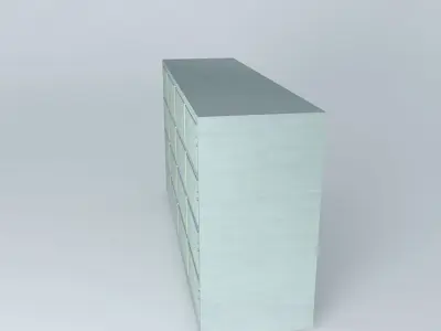 Airplane Bar Shelf Free 3D model