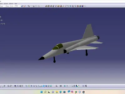 northrop f-5 freedom fighter 3D model