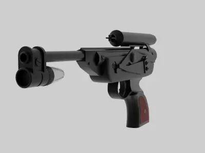 DL-18 Blaster 3D model