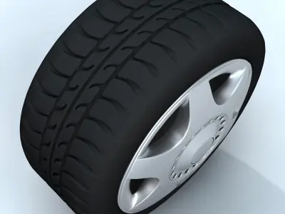 VW Wheel 3D model