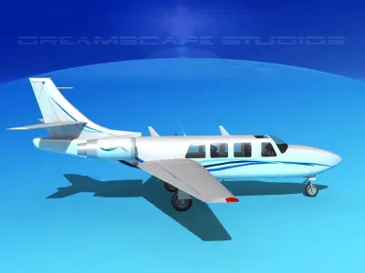 Piper Aerostar FJ-100 Fanjet V04 3D model