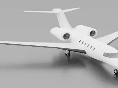 Cessna Citation X 3D model