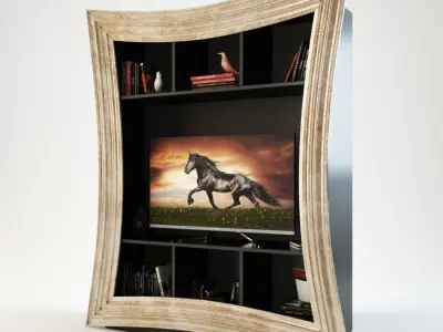 TV Furniture Corniche 3D model