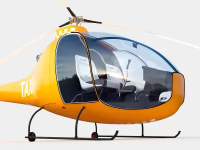 HAD1-T Helineo Taxi 3D model