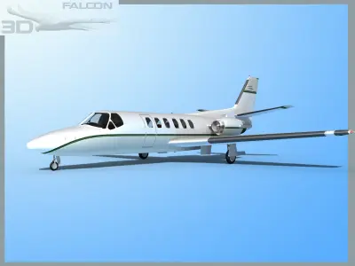 Falcon3D Citation V C560 F03 3D model
