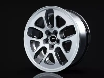 Jeep Wrangler OEM Wheels 3D model