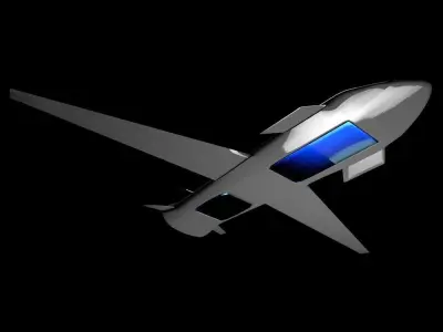 The Nightcrawler Low Poly unmanned aerial vehicle - unmanned ... Low-poly 3D model