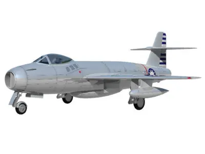 Gloster CXP-1001 3D model