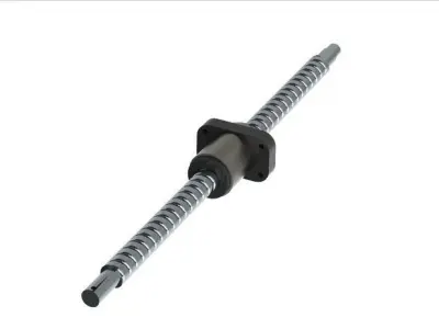 ball bearing power screw Free 3D model
