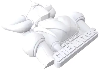UFO Robo Grendizer Goldrake 3D model