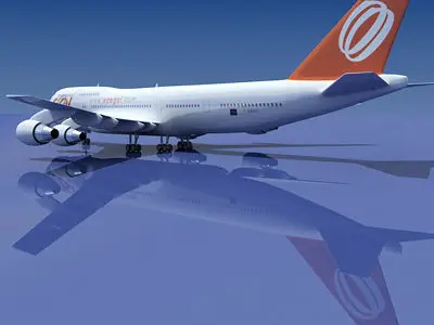 Gol Airlines 3D model