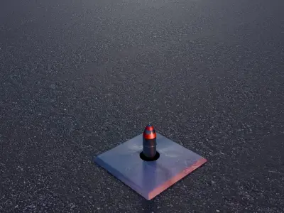 Missile silo 3D model