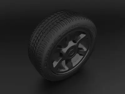 Gtr rims Free 3D model