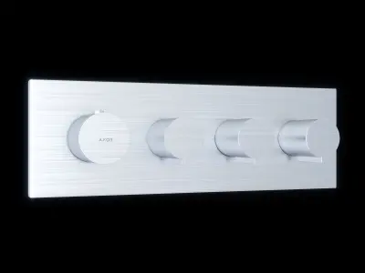 Ceiling Shower Axor 2 3D model