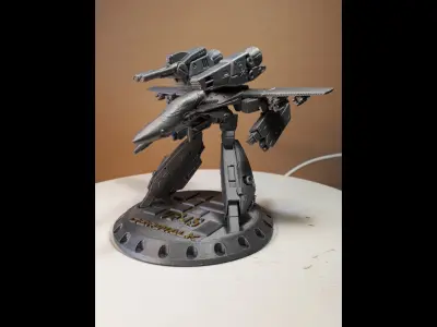 GERWALK VF-1S - MACROSS ROBOTECH STATIC FIGURE 3D print model purchase
