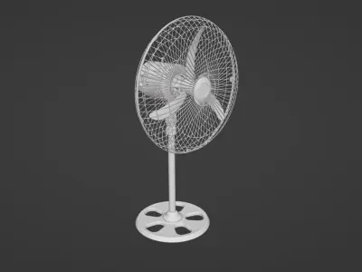 a fan Free low-poly 3D model