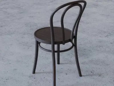 Simple chair Free 3D model