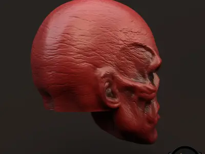 RedSkull Johann Shmidt 3D printable for action figures 3D print model