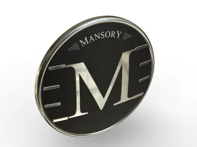 mansory logo 3D model