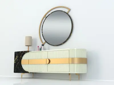 Vanity Dressing Table  Free 3D model