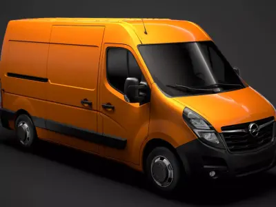 Opel Movano L2H2 Van 2020 3D model