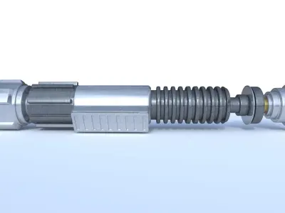 Obi-Wan Kenobi Lightsaber 3D model