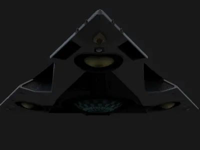 TR-3B Black Manta - OMSX 3D model