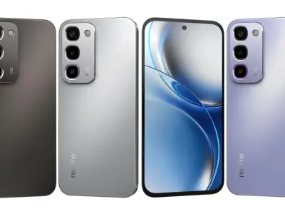 Realme P4R 5G All Colors 3D model