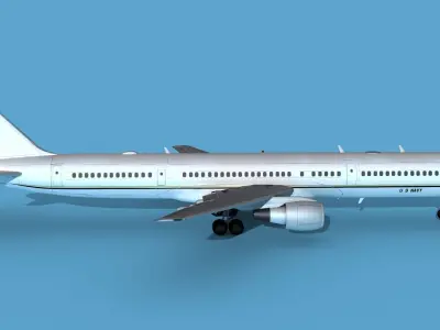 Boeing C-32A US Navy V01 3D model