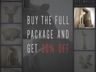 Gate of All Nations 3D model