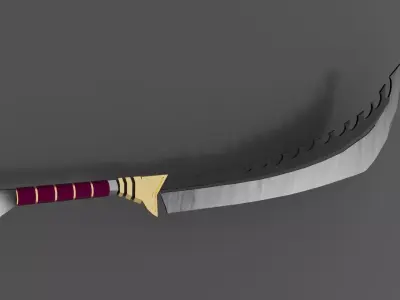 Devastator sword model Low-poly 3D model