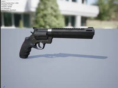Taurus Low-poly 3D model