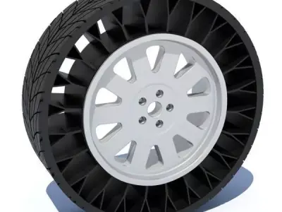 Airless Tire 3D model