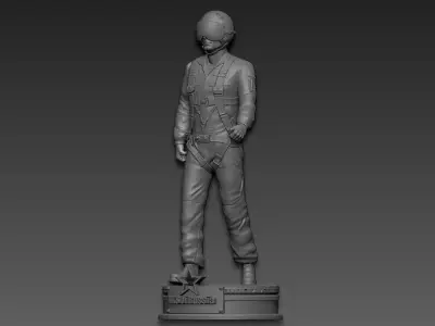 Piloto de vks de Rusia 3D print model