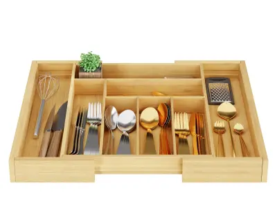 kitchen accessories Collection  Free low-poly 3D model