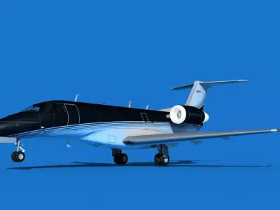 Embraer Praetor 600 V09 3D model