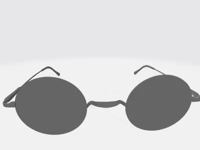 glasses pair of sunglasses 3D model