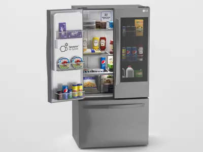 Full Fridge 02 3D model