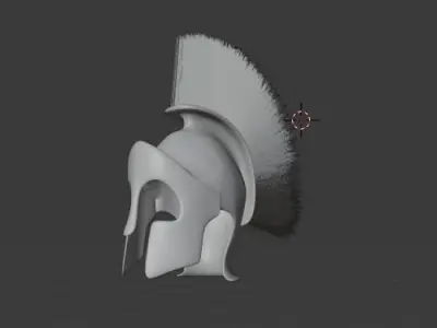 spartan elmet 3D model