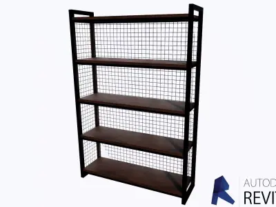 Book shelf -Revit 2018- Free 3D model