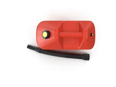 Gasoline Tank Clean Low-poly 3D model