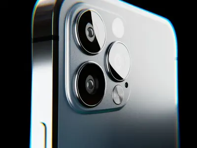 IPHONE 12 PRO MAX Low-poly 3D model
