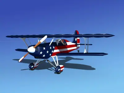 Stolp Starduster SA100 V00 3D model