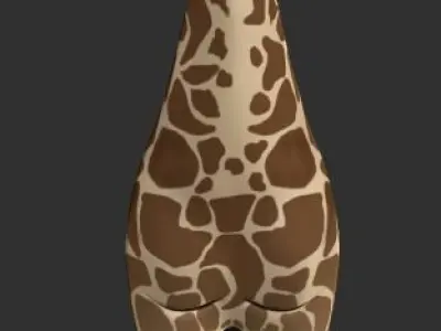 Giraffe 3D Model 3D model