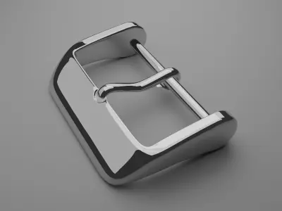 Wrist Watch Buckle 3D model